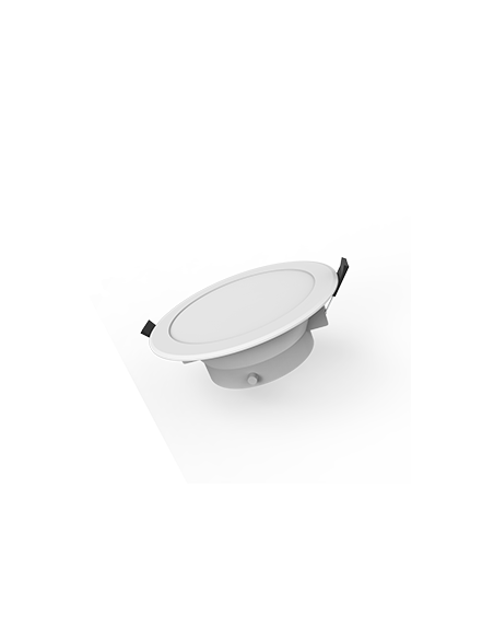 Светильник Gauss Elementary Downlight круг 9,5W 790lm 4000K 185-250V IP54 110*44 монтаж белый LED 1/40
