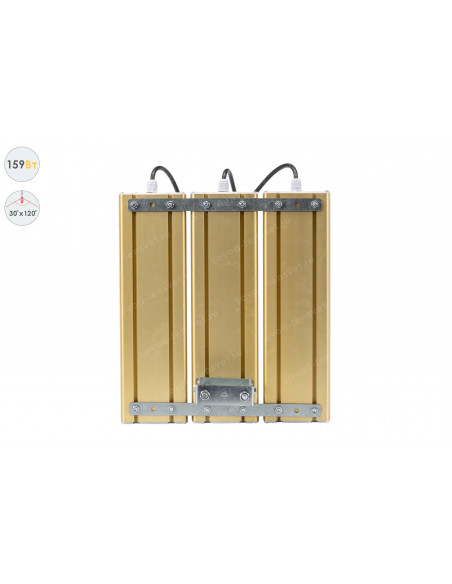 Магистраль GOLD, универсальный U-3, 159 Вт, 30X120°, светодиодный светильник