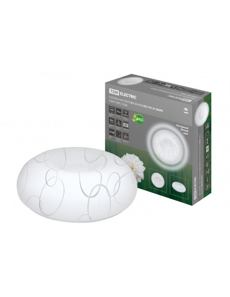 Светильник светодиодный LED СПС 07 15Вт 4000К D30см, Море TDM