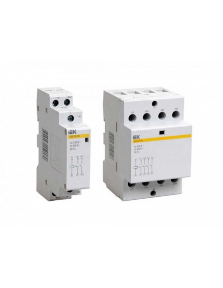 Контактор модульный КМ20-20 АС IEK