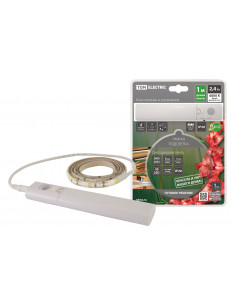 Умная подсветка SMD2835-30LED/m-IP20-5В-2,4Вт-6000К(1 м),...