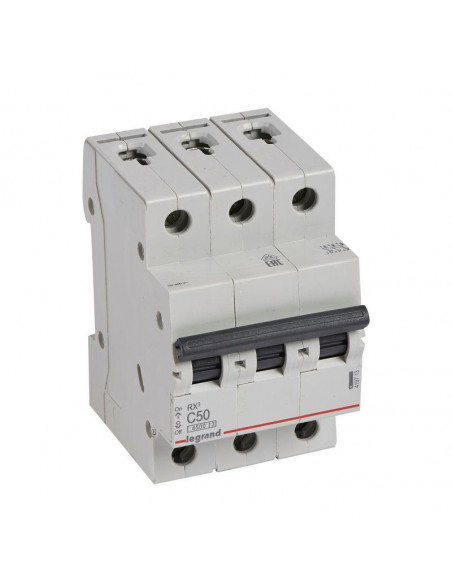 Автоматический выключатель Legrand RX3 3П 50A 4,5кА C