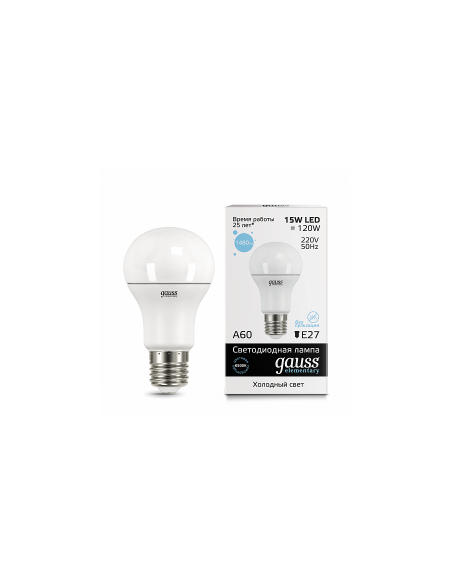Лампа Gauss LED Elementary A60 10W E27 4100K