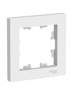 SE AtlasDesign Бел Рамка 1-ая, Schneider Electric, Белый