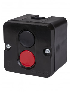 ПКЕ 722 У2, красная и черная кнопки, IP54 TDM
