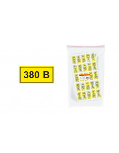 Символ "380В" 20х40мм TDM